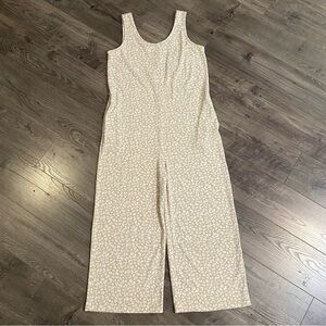 NWT Papillon Jumpsuit Leopard Print soft stretchy over sized beach wear